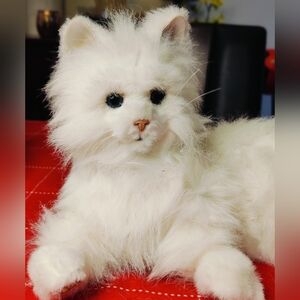 Hasbro FurReal Friends Interactive Cat Plush Purring Meowing Tested Works - 15"